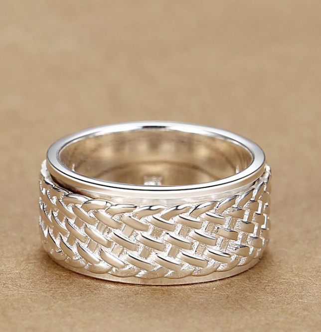Fashionable Minimalist Vintage Ring for Men and Women