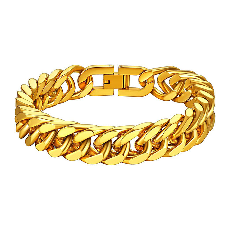 Personalized Titanium Steel Punk Bracelet