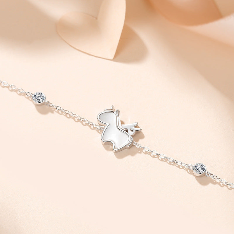 Women's Sterling Silver Fashion Fantasy Bracelet