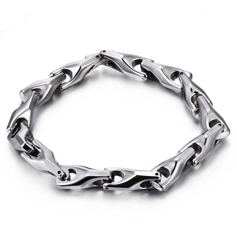 Korean Chic Unique Men's Tungsten Steel Bracelet