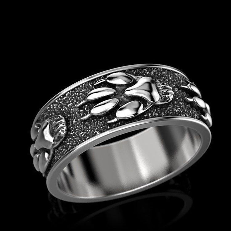 Vintage Titanium Steel Fashion Ring