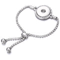 Adjustable Elastic Metal Chain Bangle Bracelet
