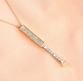 Trendy Zircon Inlaid Pendant