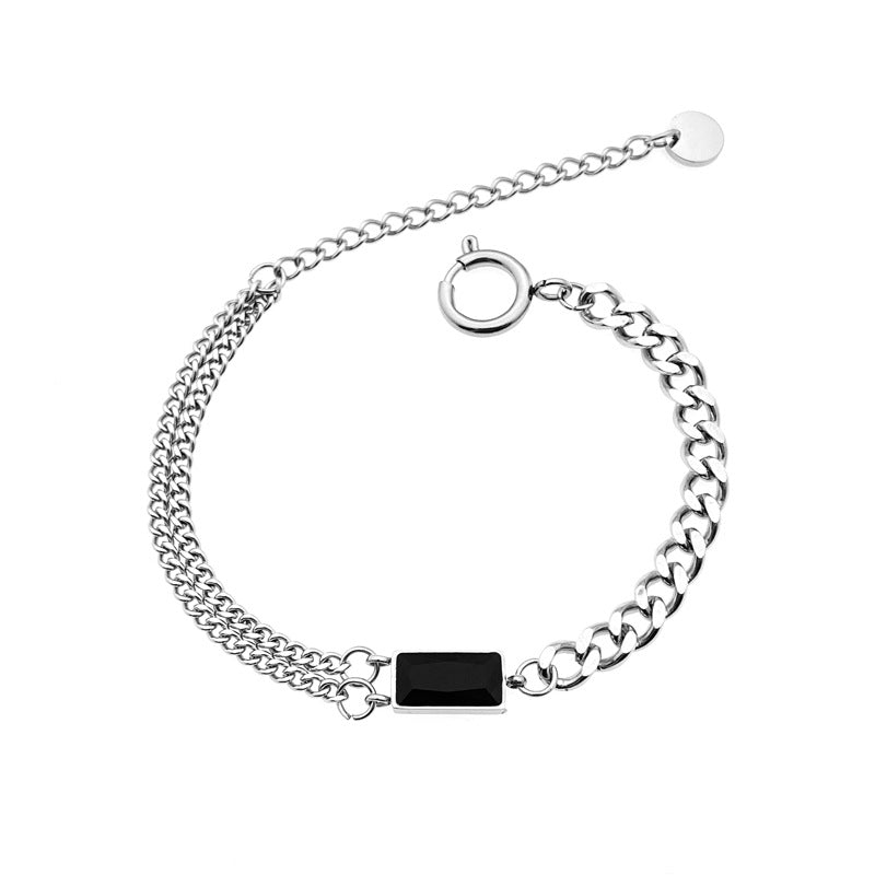 Cool Wind Punk Retro Titanium Steel Bracelet Accessories