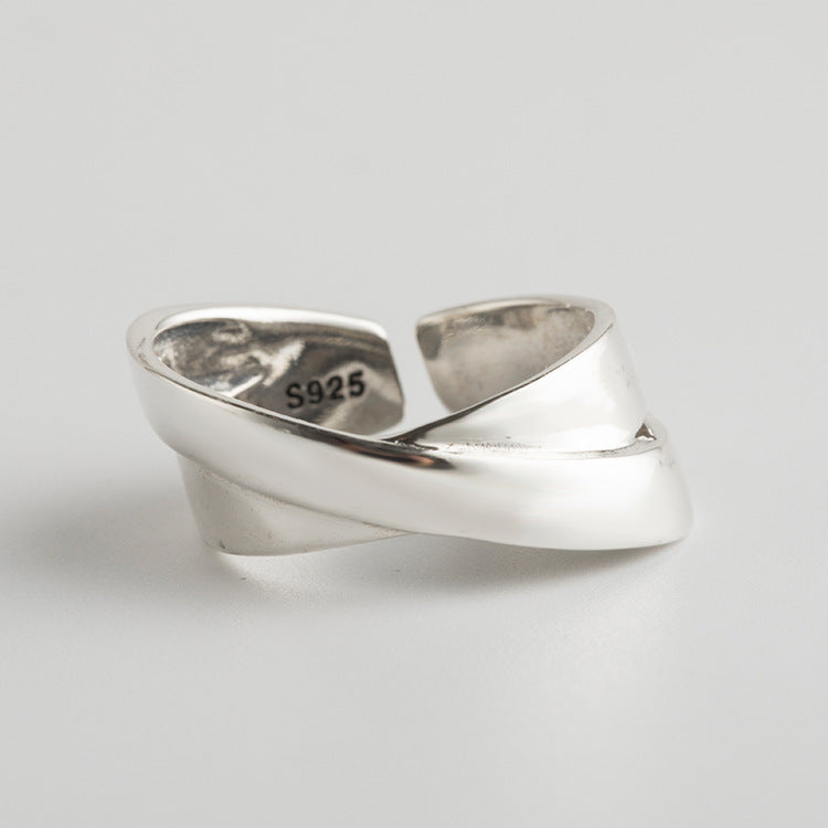 Minimalist Open Silver Ring
