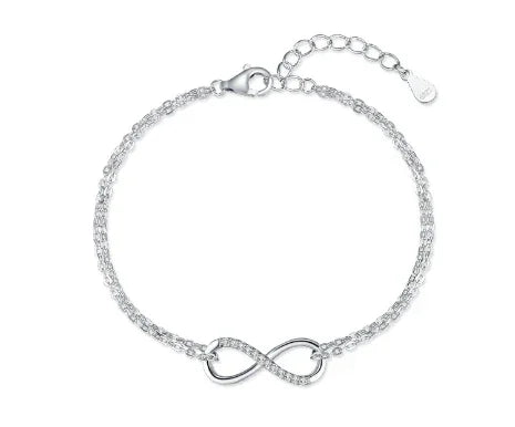 Silver Infinity Bracelet