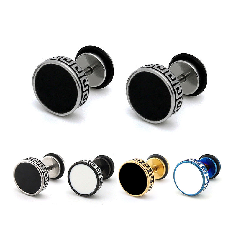 Stylish Titanium Steel Earrings for Trendy Looks