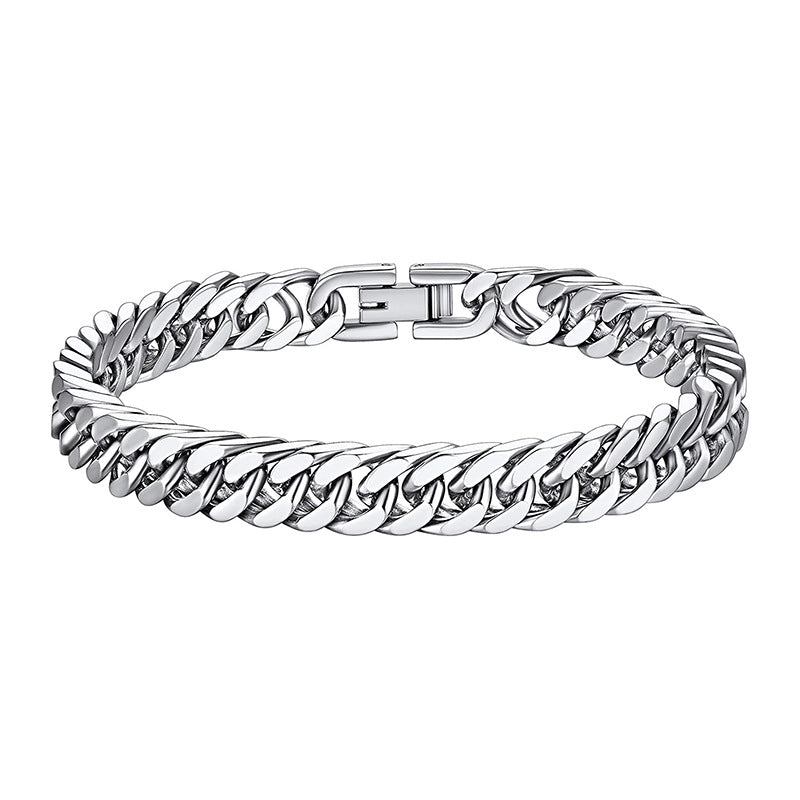 Personalized Titanium Steel Punk Bracelet
