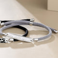 Sterling Silver Geometric Design Bracelet