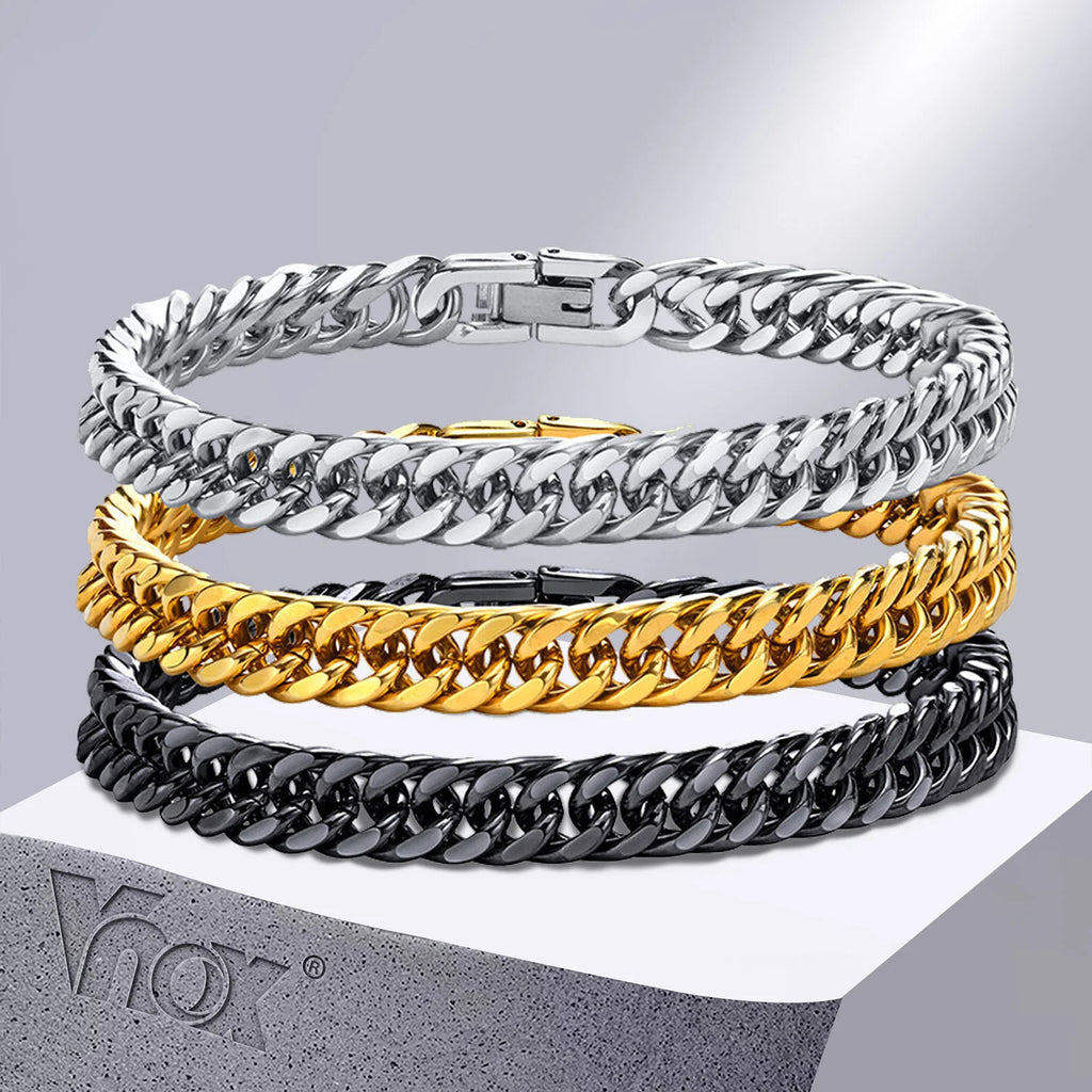 Personalized Titanium Steel Punk Bracelet