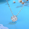 S999 Silver Pendant with Clover Design for Women