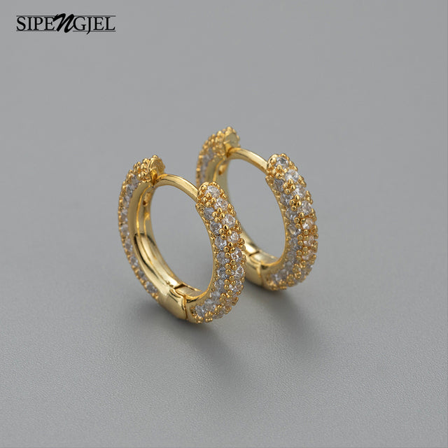 Zircon Earrings for Women's Dating - One Pair