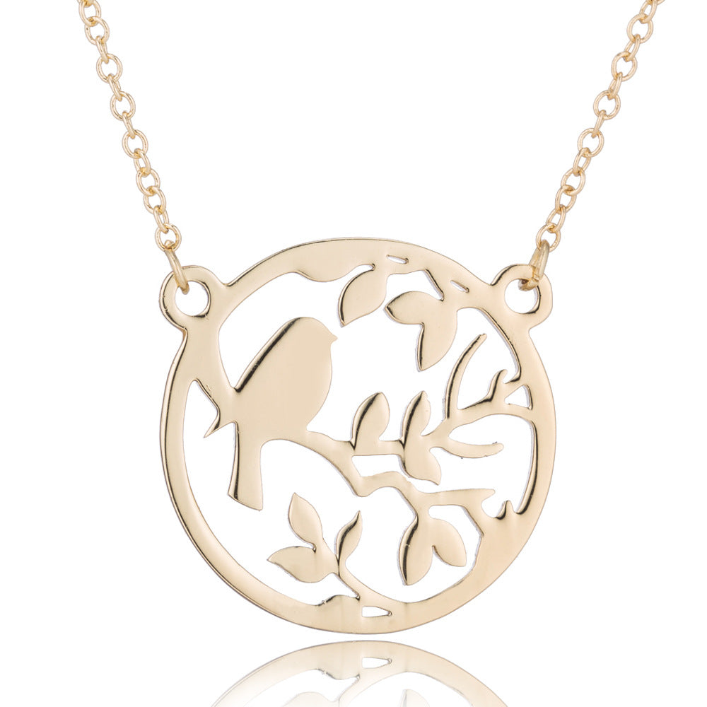 Spring Accessories Minimalist Stainless Steel Pendant Necklace