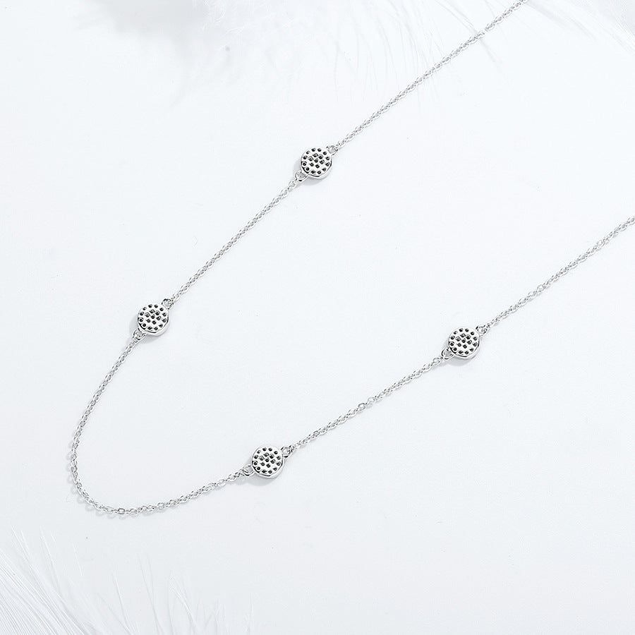 Trendy Silver Jewelry Necklace and Versatile Sweater Chain