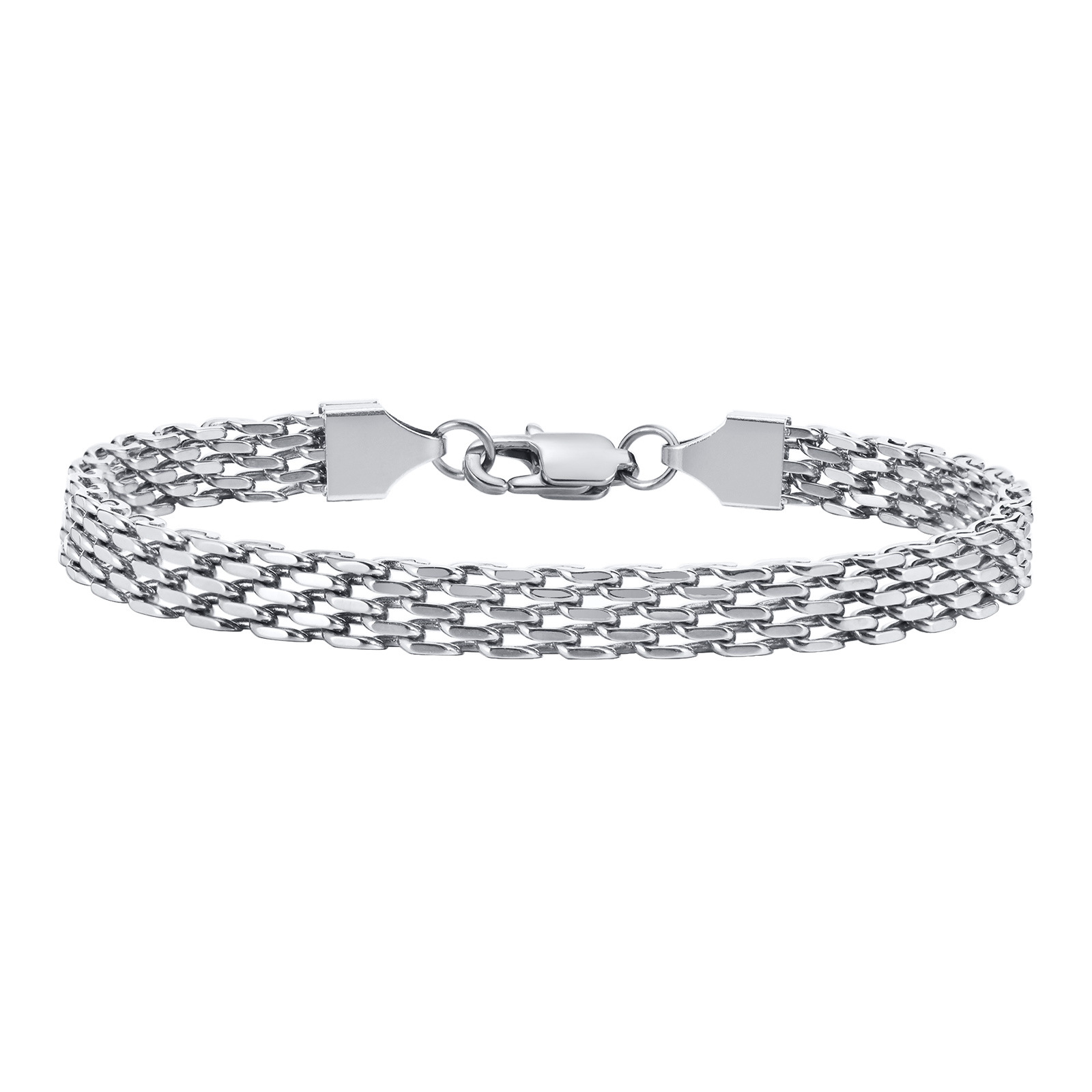 Titanium Steel Woven Chain Bracelet