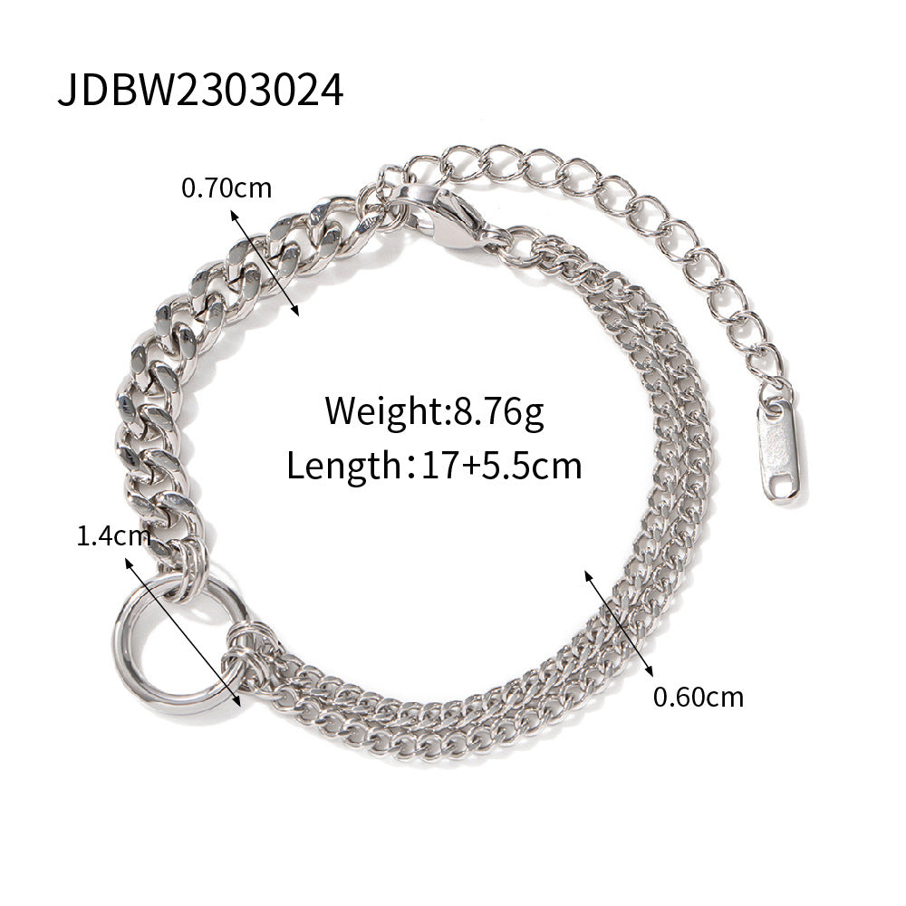 Women's Versatile Titanium Steel Bracelet