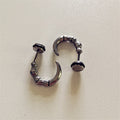 Titanium Steel Eagle Claw Stud Earrings for Trendsetters