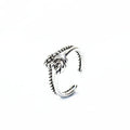 Twisted Lace Ring, Knot Style Vintage Ring