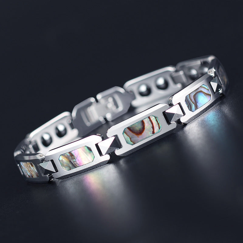 Wholesale Colorful Seashell Bracelet with Tungsten Steel