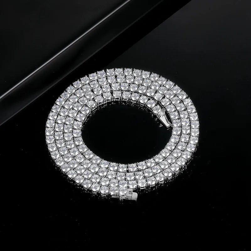 Gold Zircon Necklace