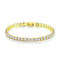 Zircon Anklet & Bracelet Set