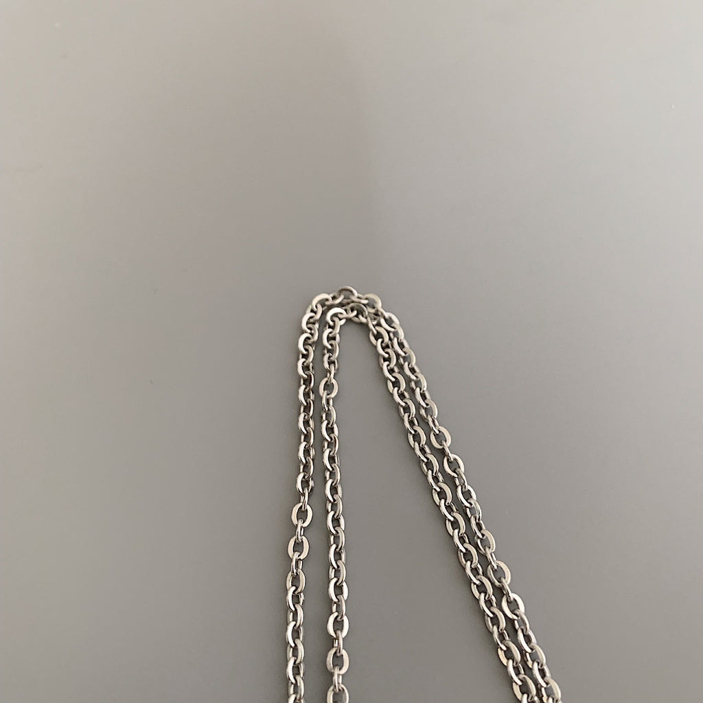 Titanium Steel Pendant Necklace Jewelry
