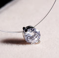 Korean Style Zircon Pendant Necklace for Women