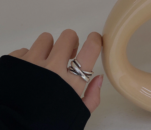 Vintage Sterling Silver Fashion Ring