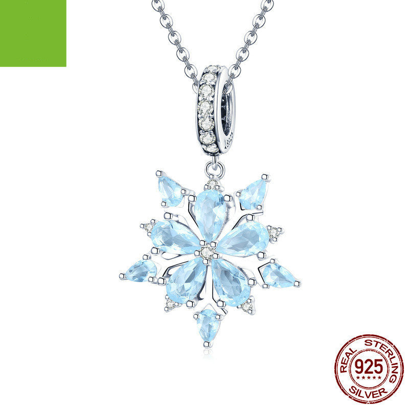 925 Silver Pendant Beads Bracelet Necklace Accessories
