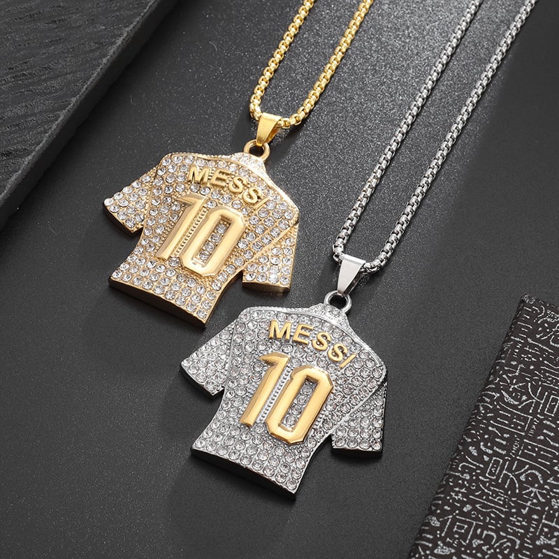 Titanium Jeresy Pendant Necklace