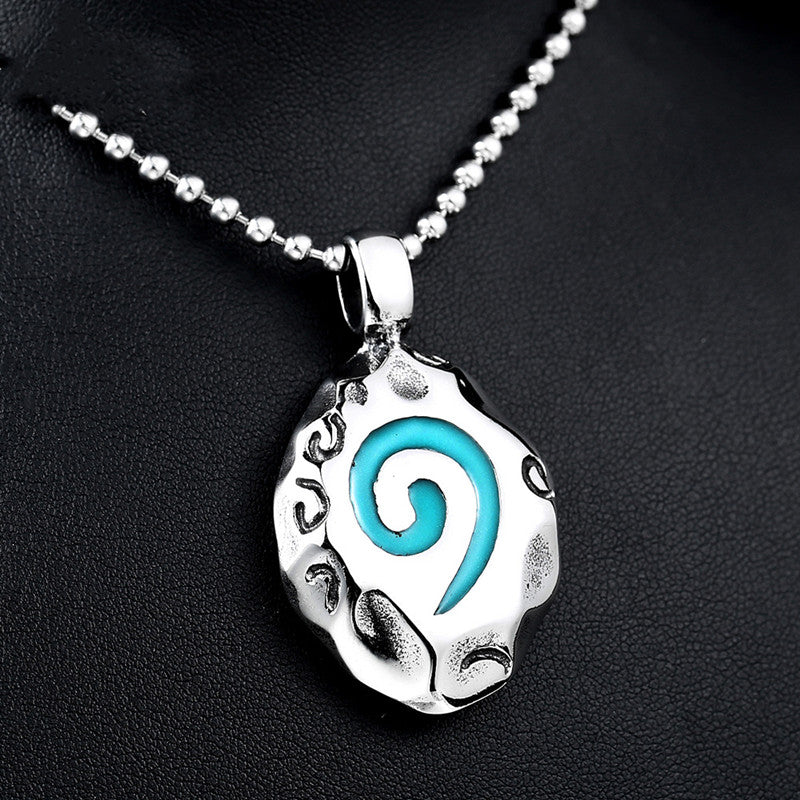 World of Warcraft Hearthstone Titanium Steel Pendant