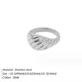Ylenna Gold Croissant Ring