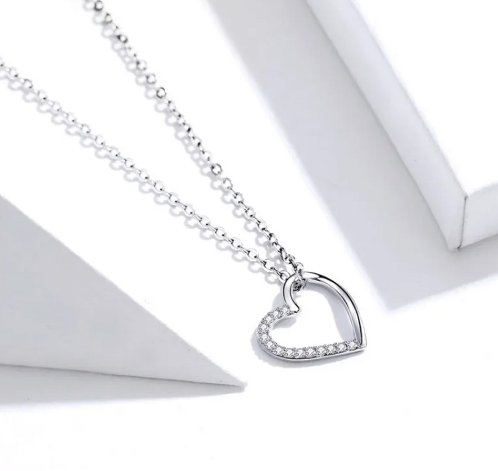 Sterling Silver Heart Necklace