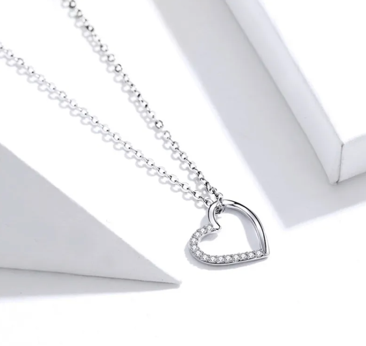 Sterling Silver Heart Necklace