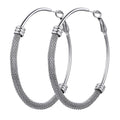 Hypoallergenic Earrings For Women Fashion 60mm Earring Hoops Earing Stainless Steel Womens Earrings