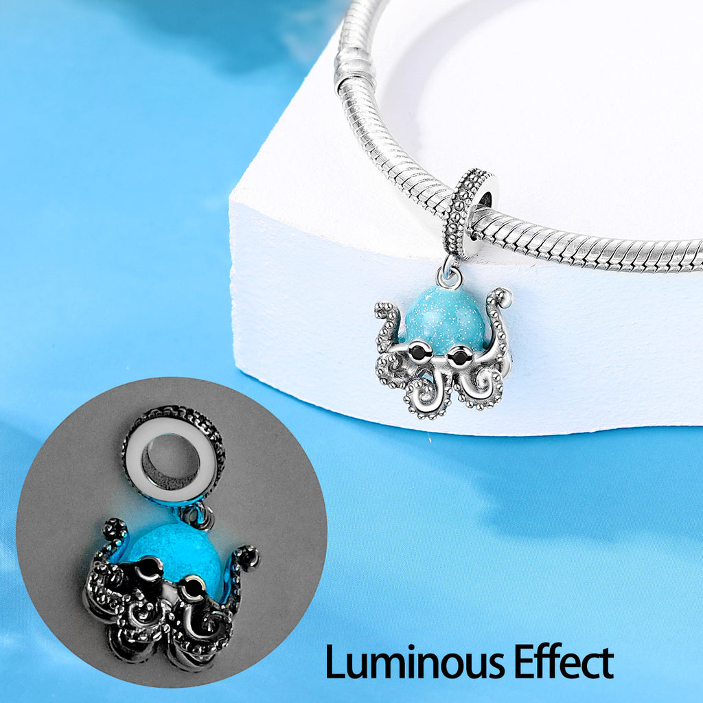 Silver-Plated DIY Ocean-Themed Shell and Crab Charms