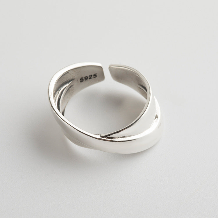 Minimalist Open Silver Ring