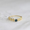 925 Silver Fashion Leaf Ring