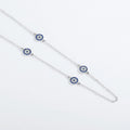 Trendy Silver Jewelry Necklace and Versatile Sweater Chain