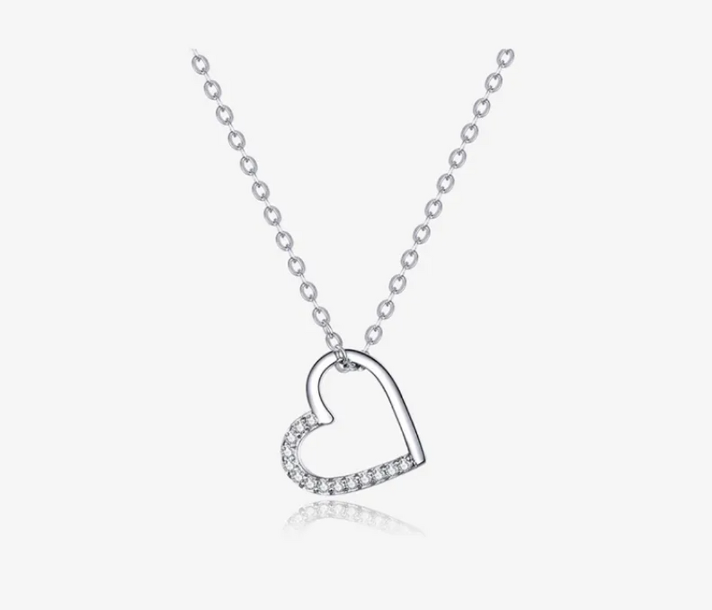 Sterling Silver Heart Necklace