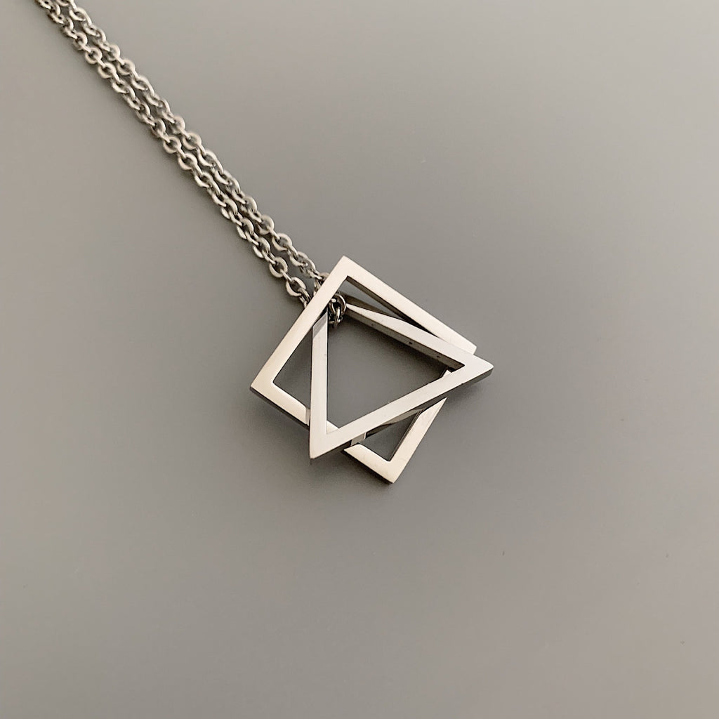 Titanium Steel Pendant Necklace Jewelry