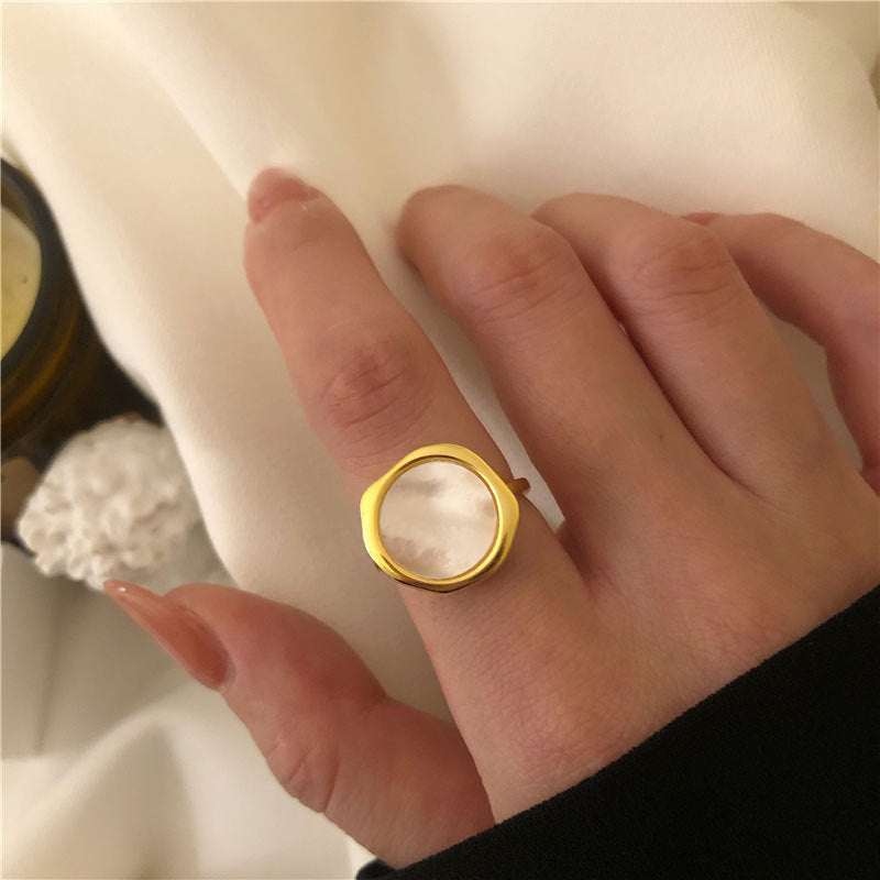 Korean Dongdaemun Style 925 Silver Vintage Ring