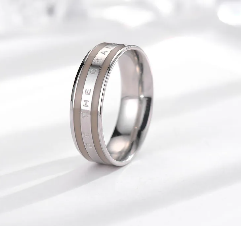 Rose Gold Stainless Ring