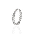 New Copper-Plated Platinum Heart Interlocking Ring