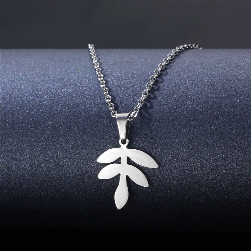 Geometric Stainless Steel Pendant for DIY Jewelry