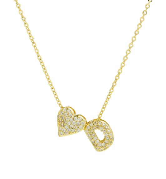 Zircon Heart Necklace