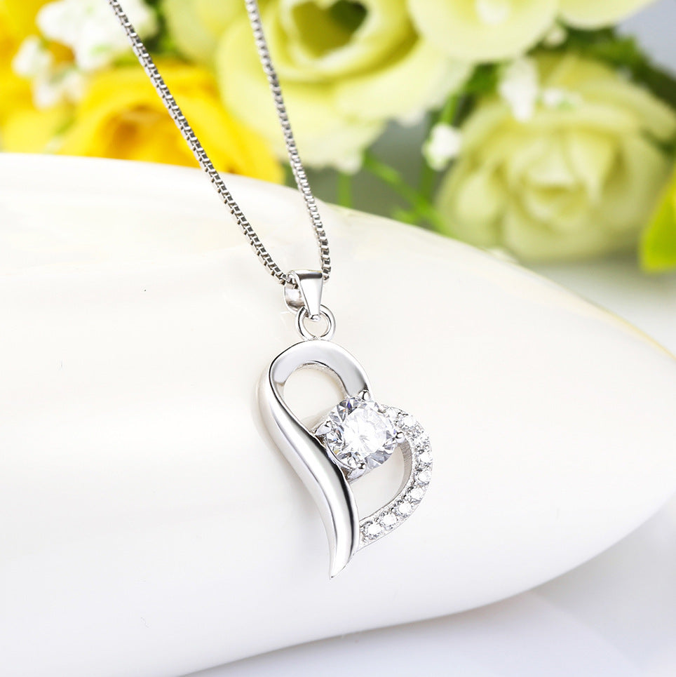 S925 Silver Pendant with Micro-Inlay Design
