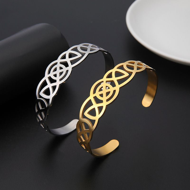 National Style Stainless Steel Bracelet