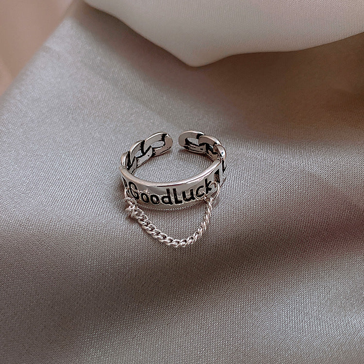 Fashionable Japanese Style Vintage Ring for Couples
