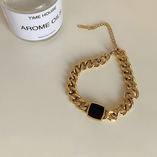 Colorless Titanium Steel Bracelet for Women